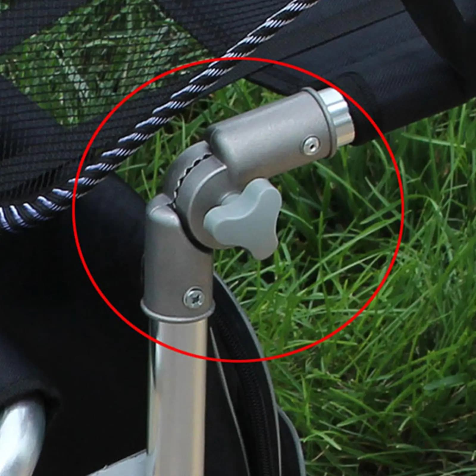 Support de fixation réglable pour fauteuil de pêche pliant - Transformez votre chaise en transat de plage