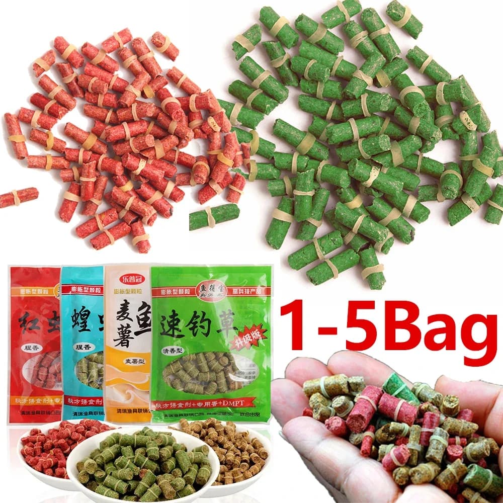 Appât carpe 1-5bag formule insecte boilies pellets - amorce pêche carnassier et poisson blanc longue durée