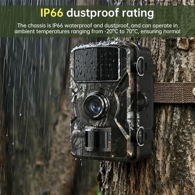 Caméra de chasse 16MP 1080P vision nocturne infrarouge 940nm étanche pour surveillance faune et repérage