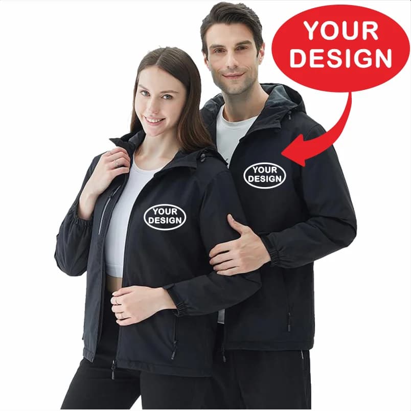 Veste hiver personnalisée pêche - Vêtement technique avec logo pour pêche professionnelle