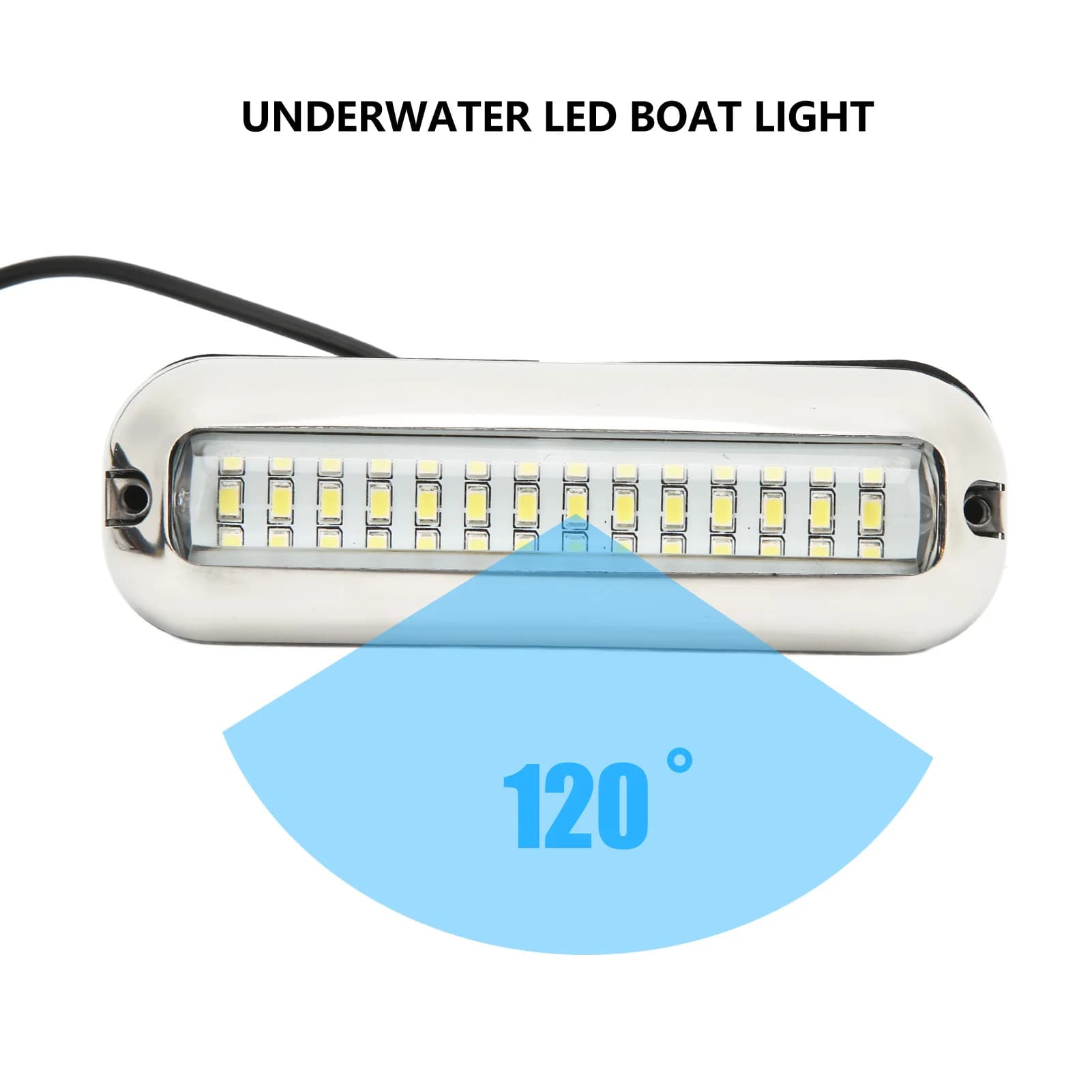 Éclairage LED marin étanche 42 LED pour bateau yacht lumière de vidange 10-30V DC pêche nocturne