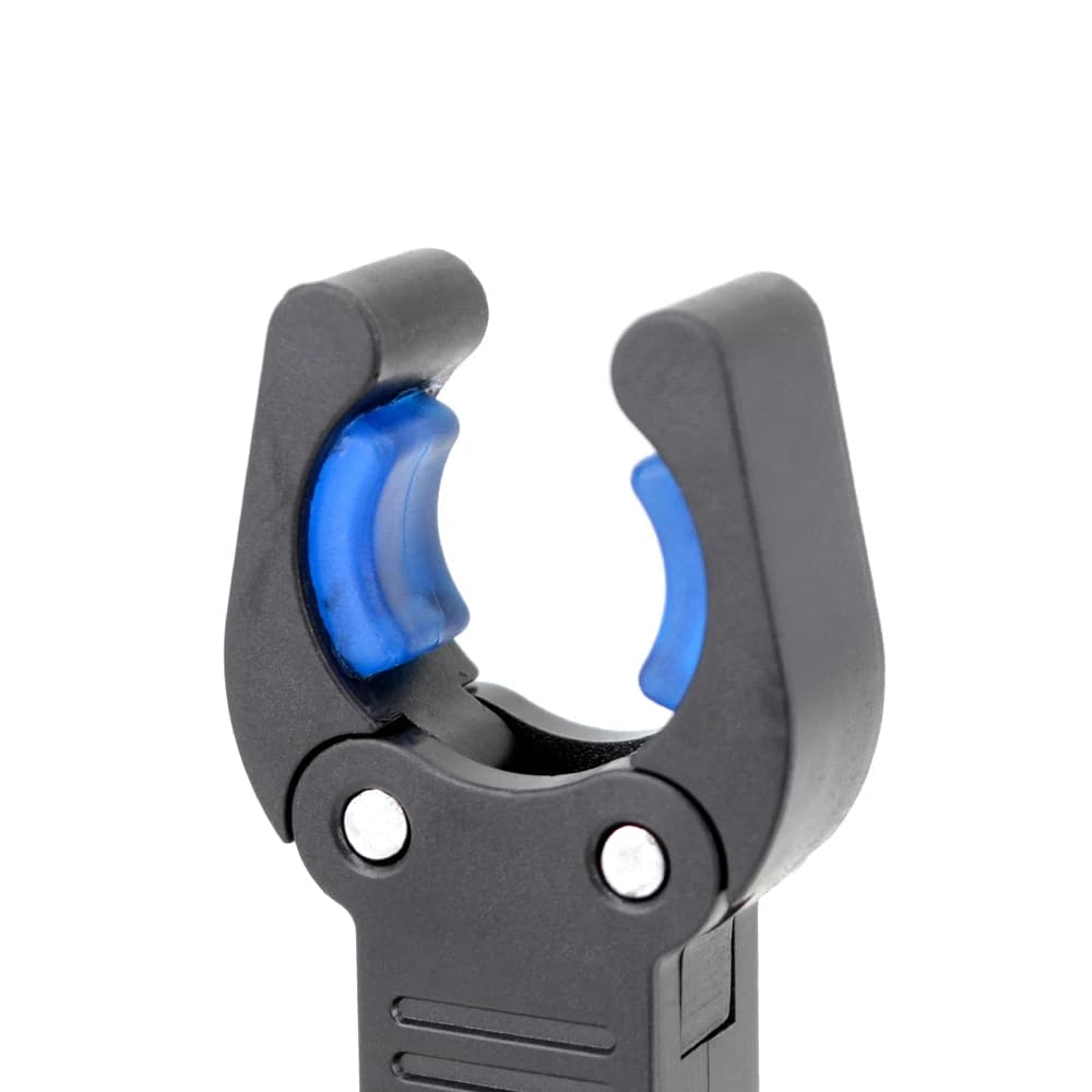 Supports de canne Hirisi AC143 4 pièces pour alarmes - Porte-cannes plastique avec pince pour barres de buzz