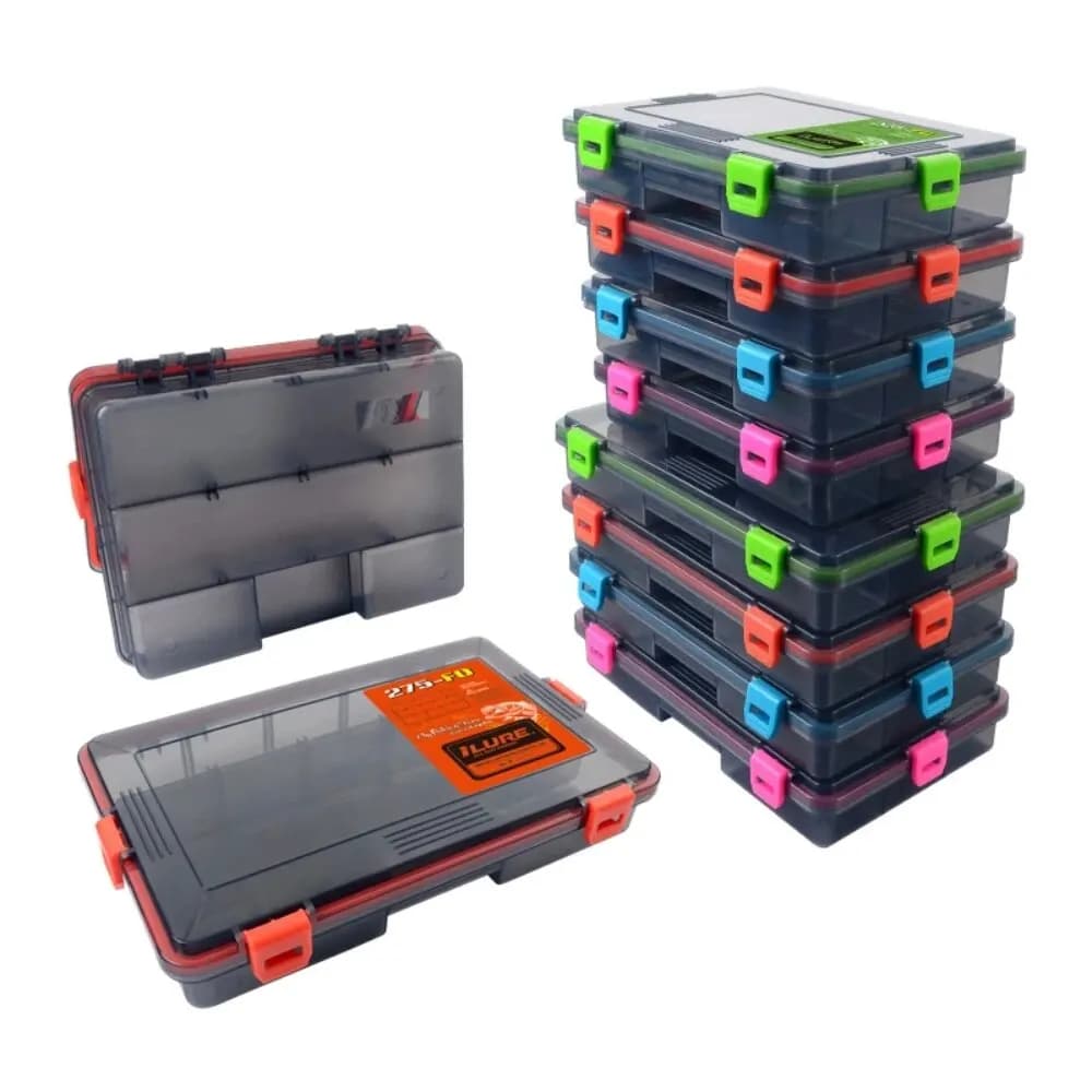 Boîte de pêche étanche grande capacité pour leurres hameçons et accessoires rangement organisé
