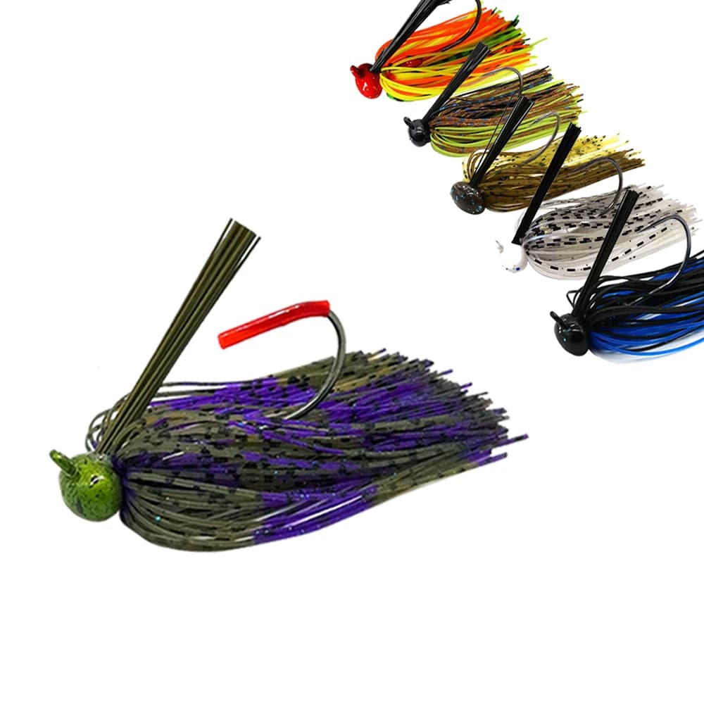 Leurre chatterbait pêche du bass weedless leurre spinner 12g 16g appât souple leurre vibrant