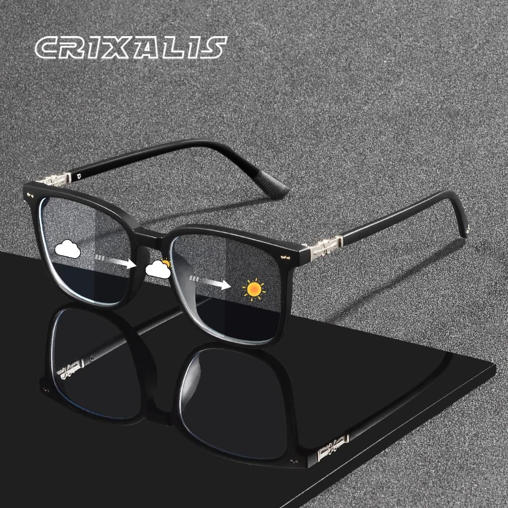 Lunettes photochromiques vintage CRIXALIS pour pêche - Verres qui s'adaptent à la lumière UV400