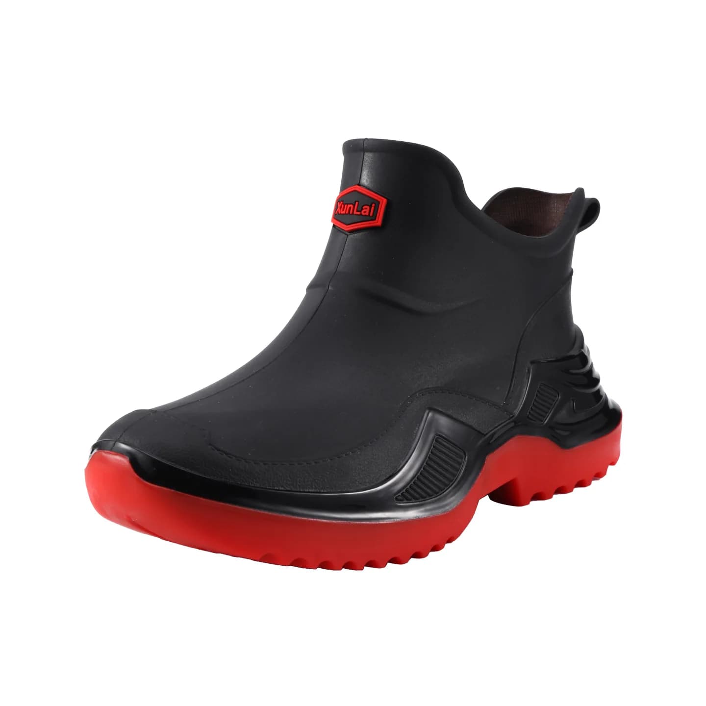 Bottes de pêche imperméables anti-dérapantes pour hommes - Bottes de travail en caoutchouc résistantes