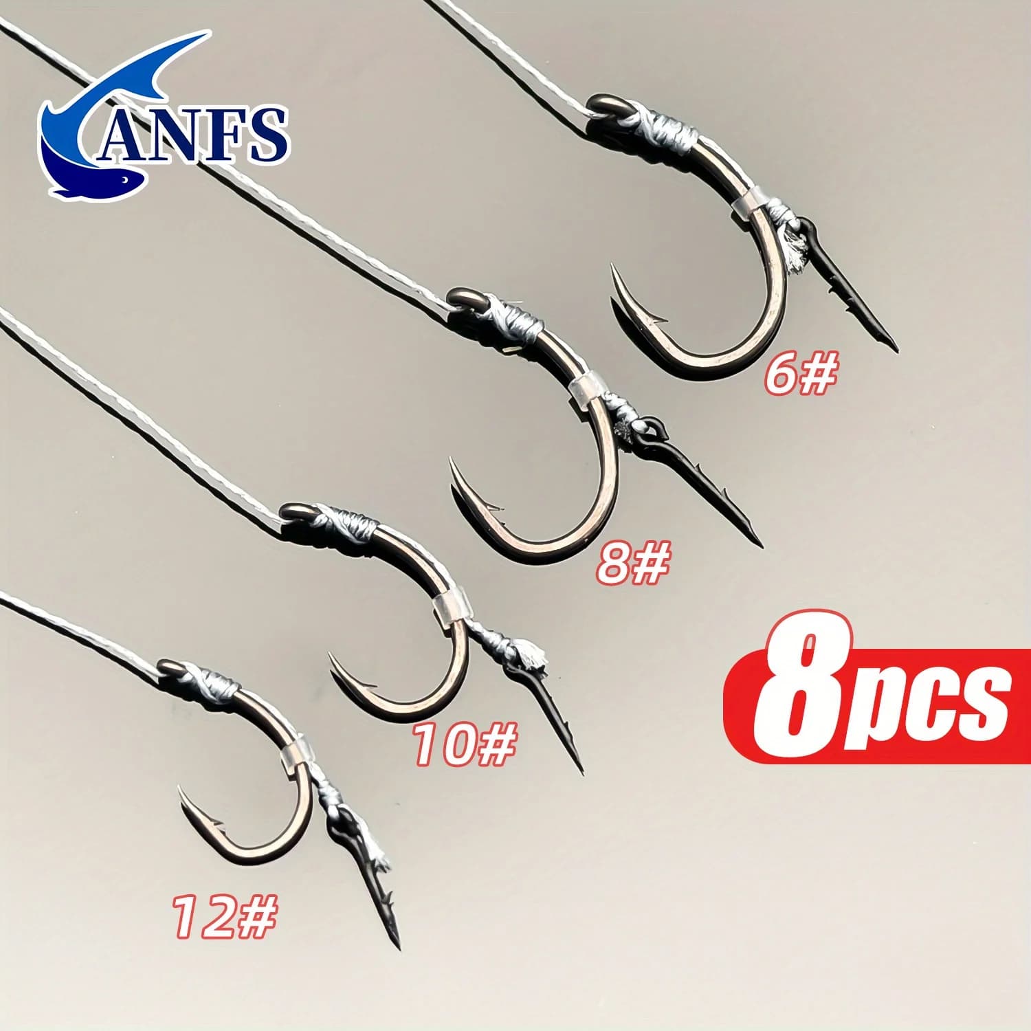 Set de 8 montages feeder pour carpe - Matériel de pêche artisanal et équipement angélique