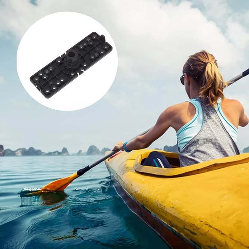Support universel pour détecteur de poissons plaque de montage pour kayak et bateaux