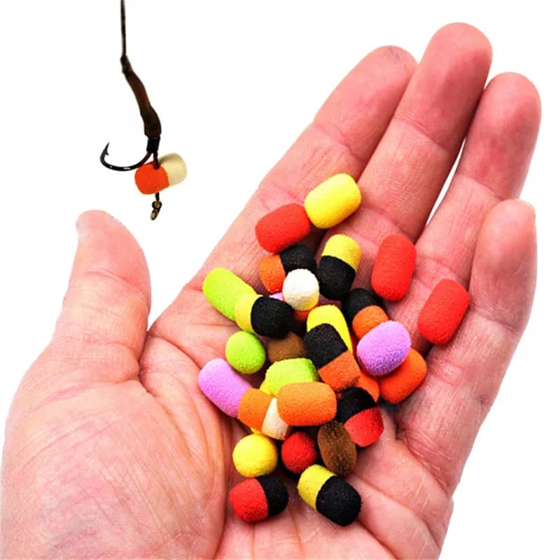 15 flotteurs boilies accessoires pêche carpe flottabilité appâts hair rig méthode feeder