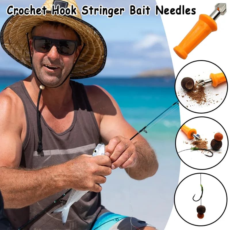 Foret à bouillettes snowman pour carp fishing - Outil pour montage rapide de rigs snowman