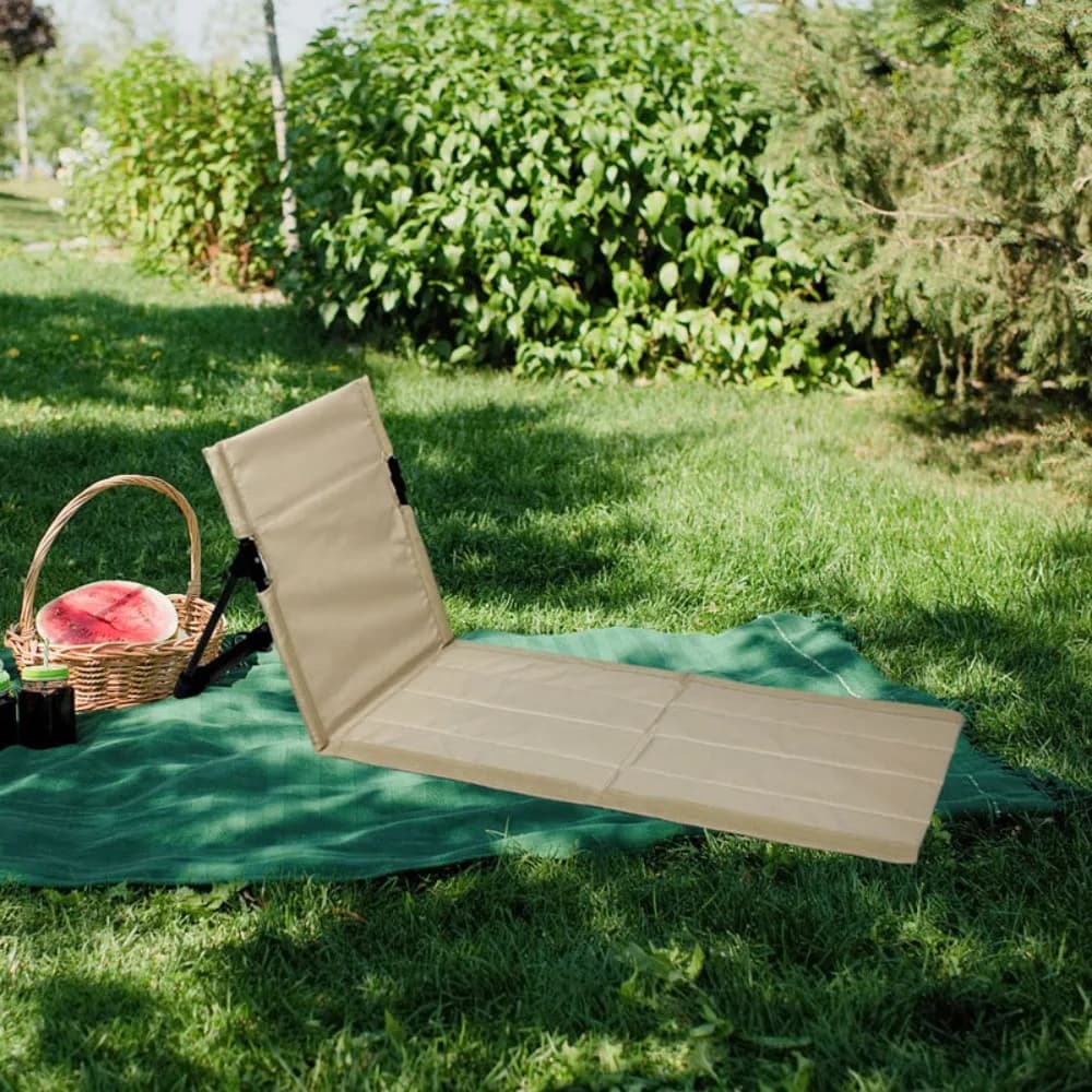 Chaise pliante pêche avec dossier réglable - Siège plage camping confortable pour pêcheurs et loisirs extérieurs