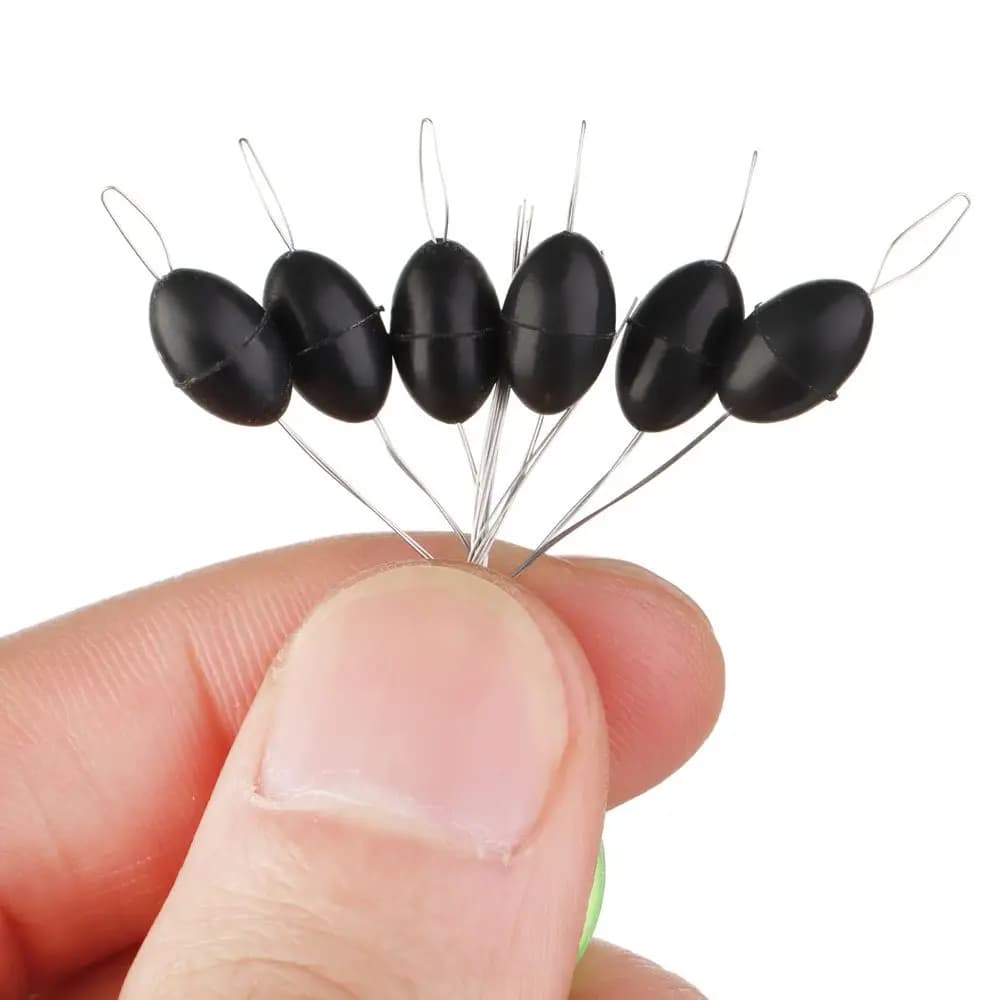 60Pcs DIY S-XL Big Line Stops Space Beans Fishing Tackle Sea Carp Fly Fishing Bait Sport Tool Float Catfish Round Float Ball