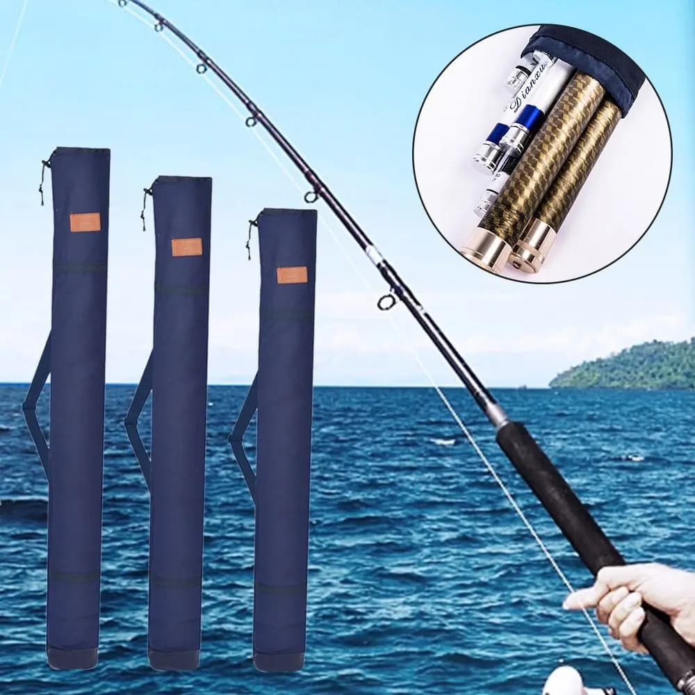 Sac rangement matériel pêche pliable portable multifonction grande capacité accessoires équipement pêcheur