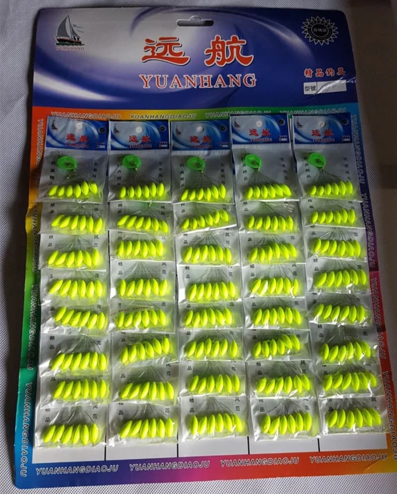 120 flotteurs 7 étoiles pour pêche carpe - lot complet tailles S/M/L pour eau douce