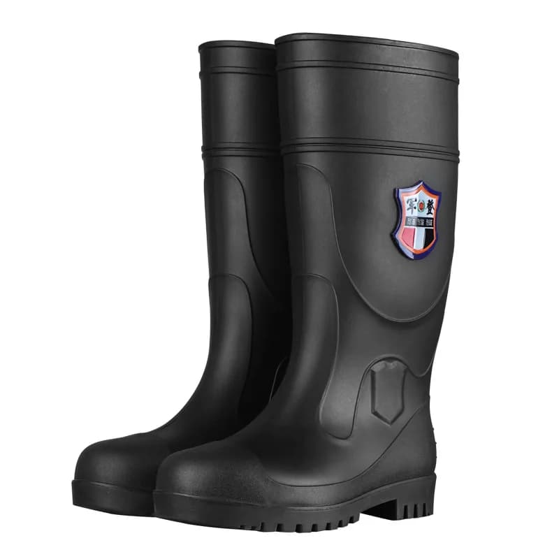 Bottes de sécurité anti-écrasement anti-perforation pêche secours pompiers travaux dangereux
