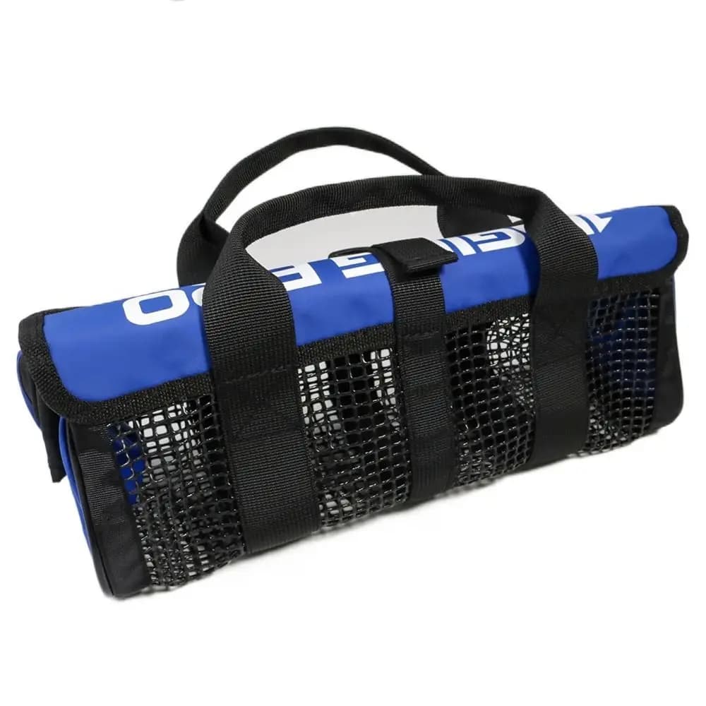 Sac filet pour leurres et appâts PVC grande capacité - rangement hameçons et jigs métalliques