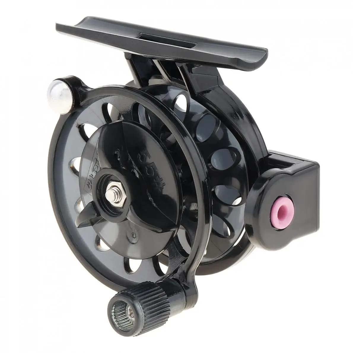 Moulinet pêche carpe ABS ultra-léger glace former bobine pesca pour pêche à la mouche en ruisseau
