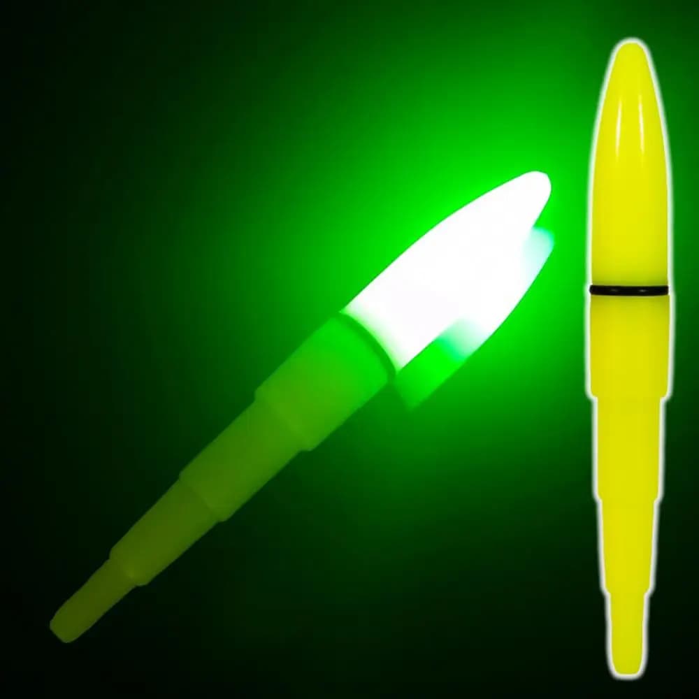Flotteur lumineux électrique LED pour pêche nocturne - bâton lumineux électronique extérieur