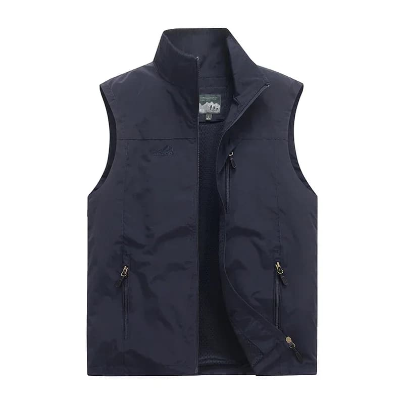Veste polaire homme respirante chaude et coupe-vent pour randonnée et camping printemps automne