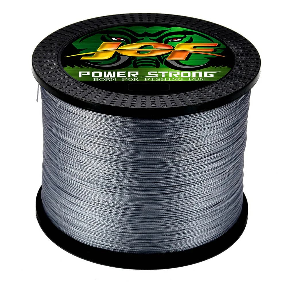 Ligne tressée PE 12 brins JOF 500m/1000m multifilament durable mer salée pêche sportive haute résistance
