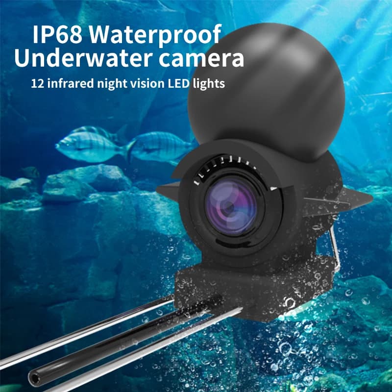 Caméra de pêche sous-marine Dodosee WiFi HD 15-50m compatible iOS Android pour détection poissons