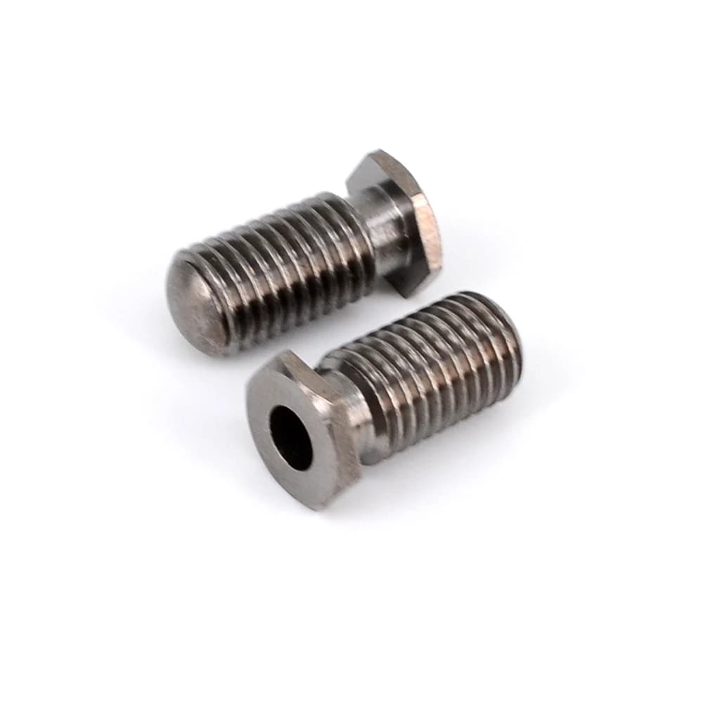 2 vis laiton pour accessoires alarme de touche B1228 - Pièces détachées pêche carpe précises