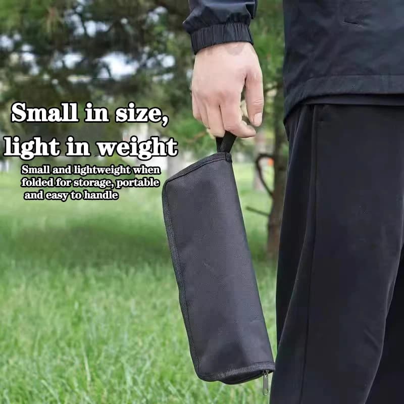 Tabouret pliant compact pour pêcheur - Siège portable sac à dos camping pique-nique déplacement
