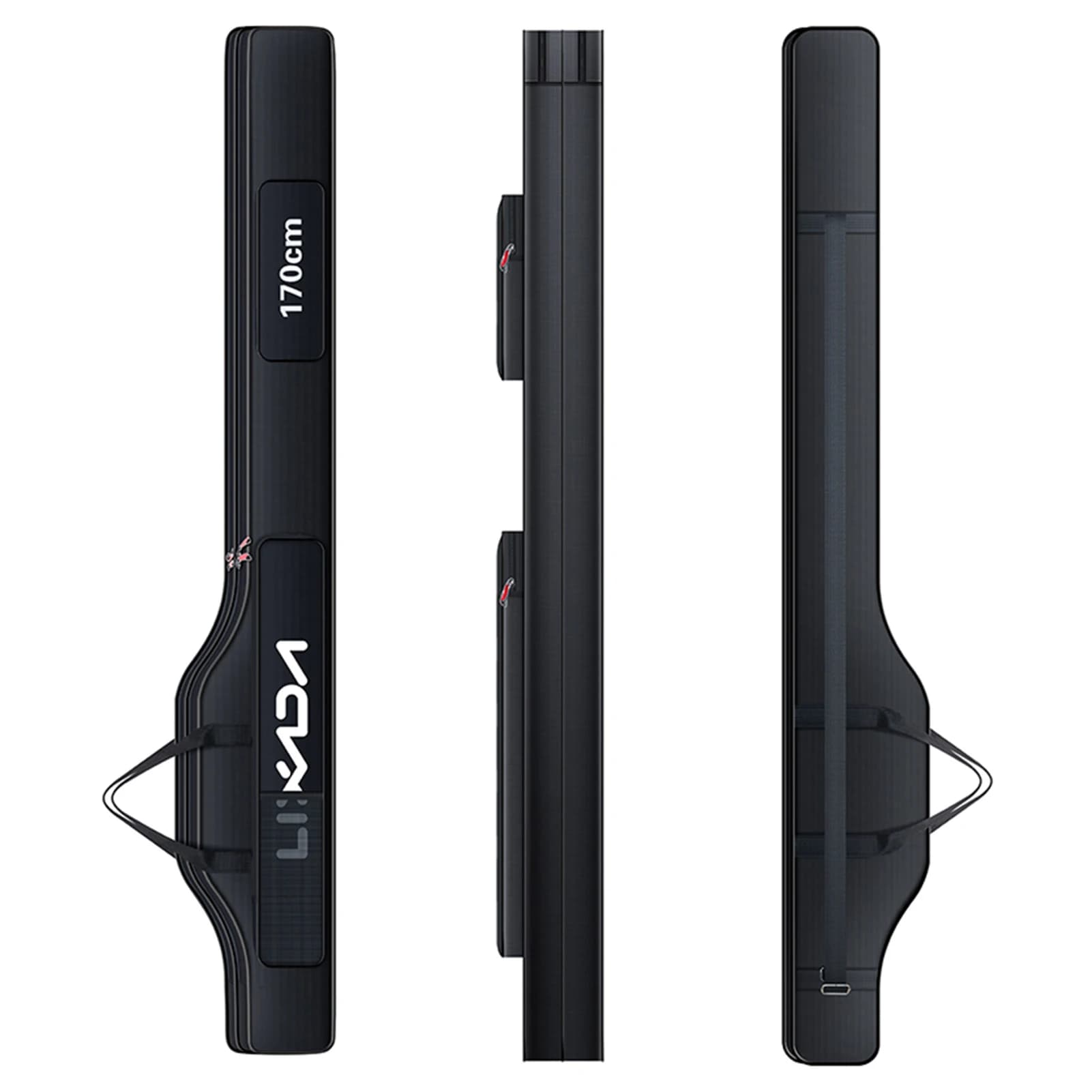 Sac de pêche Lixada pliable 80-210cm organisateur pour cannes et matériel - Transport optimisé