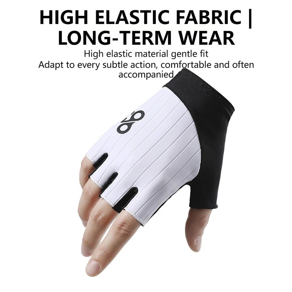 Gants vélo GTUBIKE doigts coupés anti-dérapants absorption chocs cyclisme route sport performance