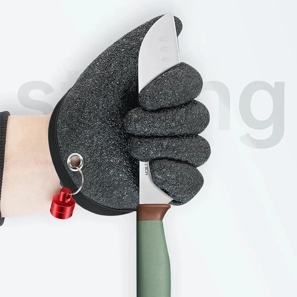 Gants de pêche antidérapants et durables, imperméables et résistants aux coupures pour la pêche et le travail