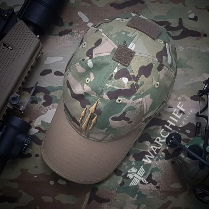 Casquette tactique Poseidon camouflage Multicam - Chapeau pêche et randonnée outdoor