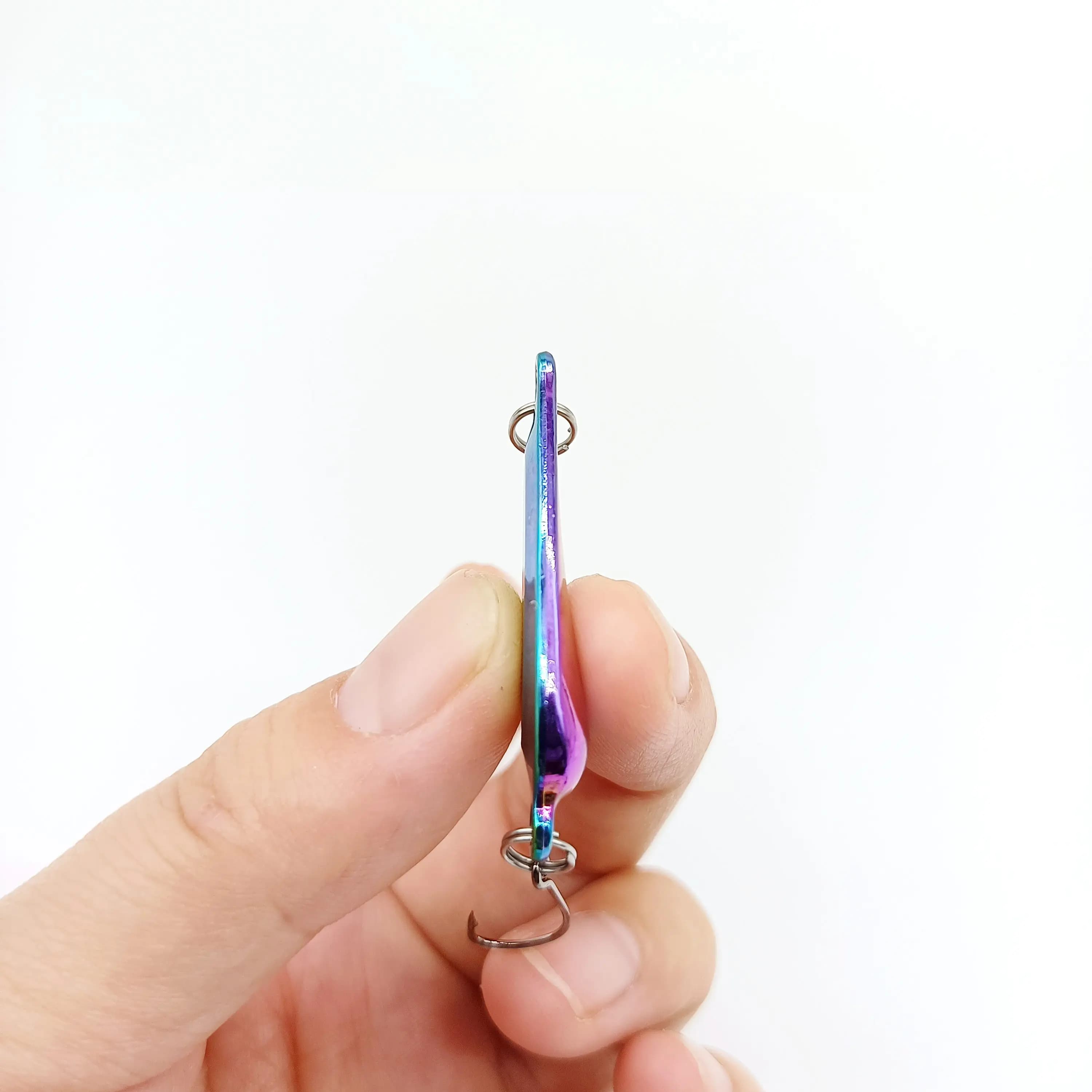 Leurre métal spinner DUODUOYU 1.1g à 7g pour pêche au bar et eau salée - Appât artificiel haute performance