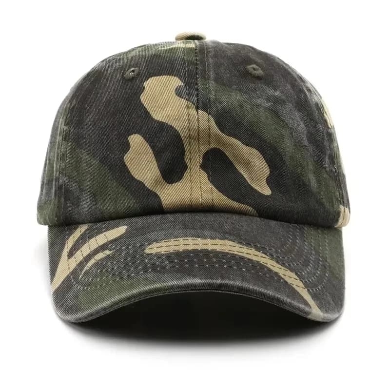 Casquette baseball camouflage style japonais pêche - Chapeau femme streetwear pour pêche urbaine