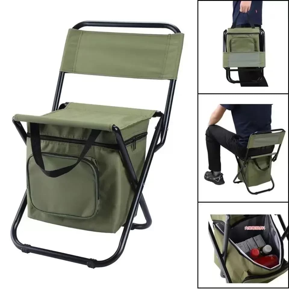 Nouvelle chaise lune pliable détachable ultra légère pour pêche, randonnée et pique-nique