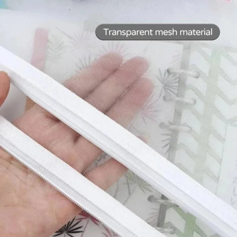 Sacs rangement transparents mailles puzzles jouets pêche enfants leurres accessoires tri