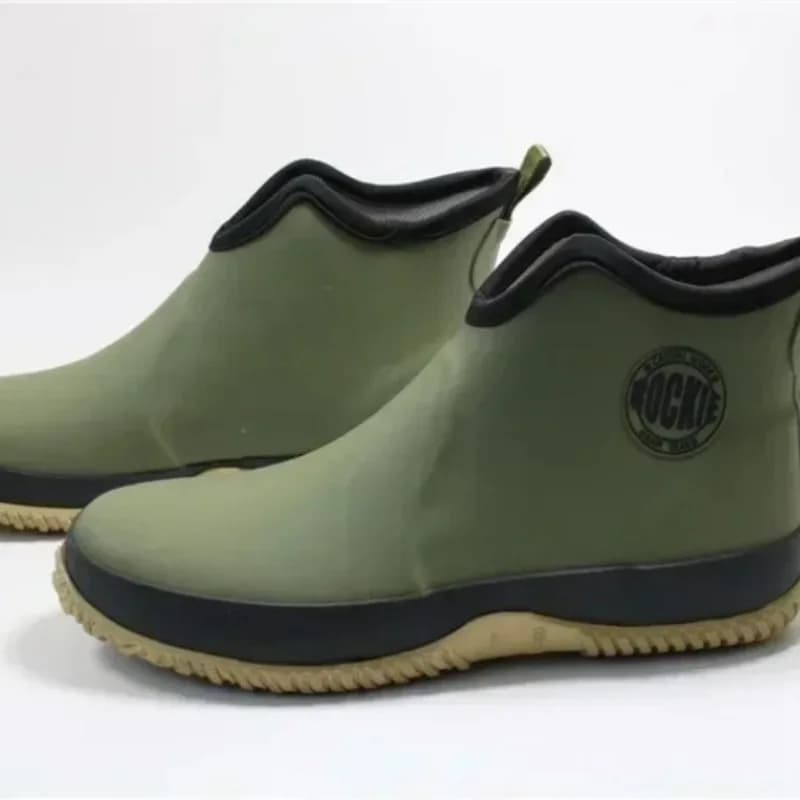 Bottes de pluie homme automne 2026 - Bottes caoutchouc mode plateforme imperméables pêche travail