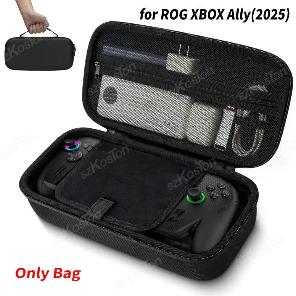 Étui rigide grande capacité pour ROG ALLY - Transport et rangement voyage pour console et accessoires
