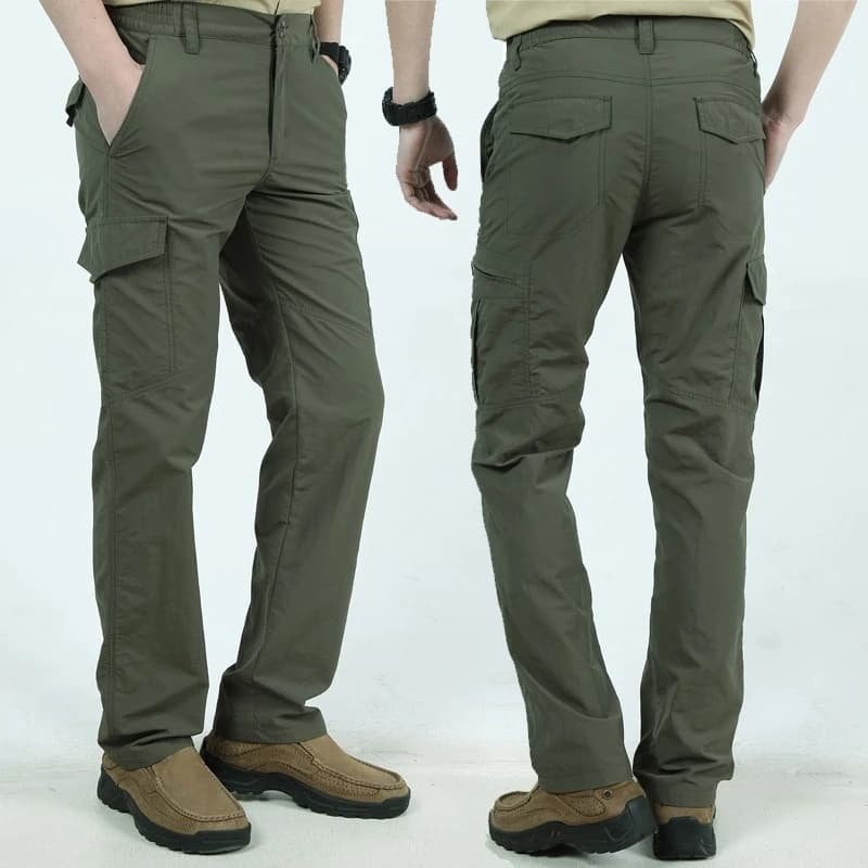 Pantalon cargo homme City Pants imperméable multi-poches résistant pour pêche et entraînement