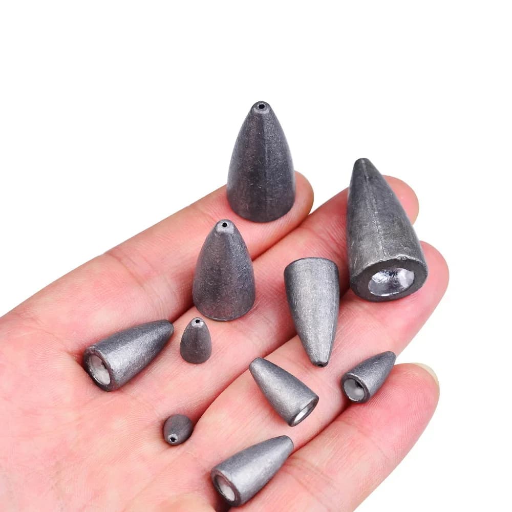Plombs de pêche lestés 3.5g à 20g - Têtes de jig en plomb pour leurres et pêche au lancer