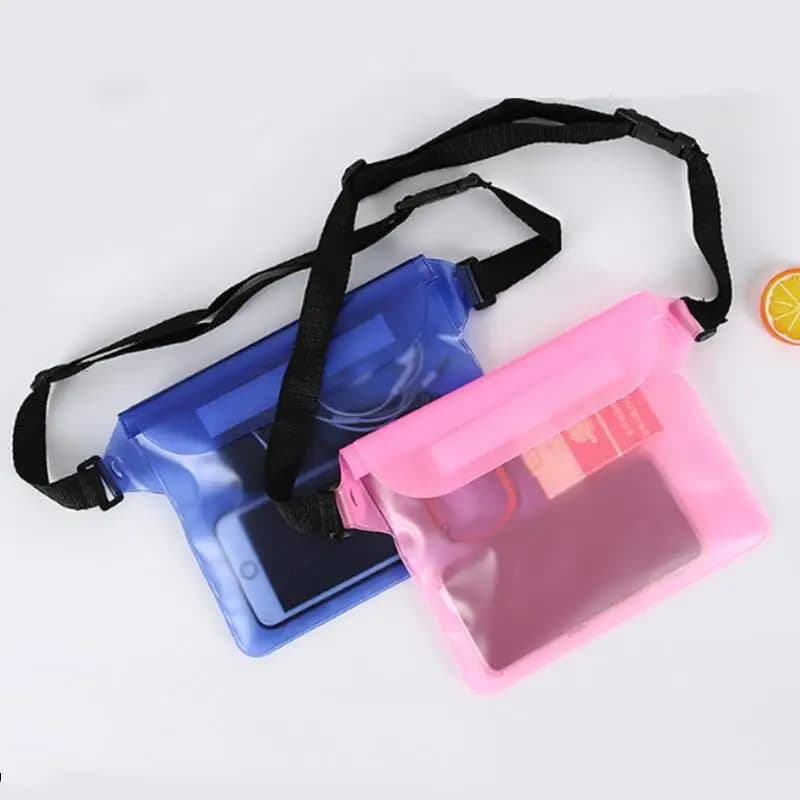 Sac étanche plongée pêche PVC - Protection téléphone sous-marin pêche kayak plage rivière