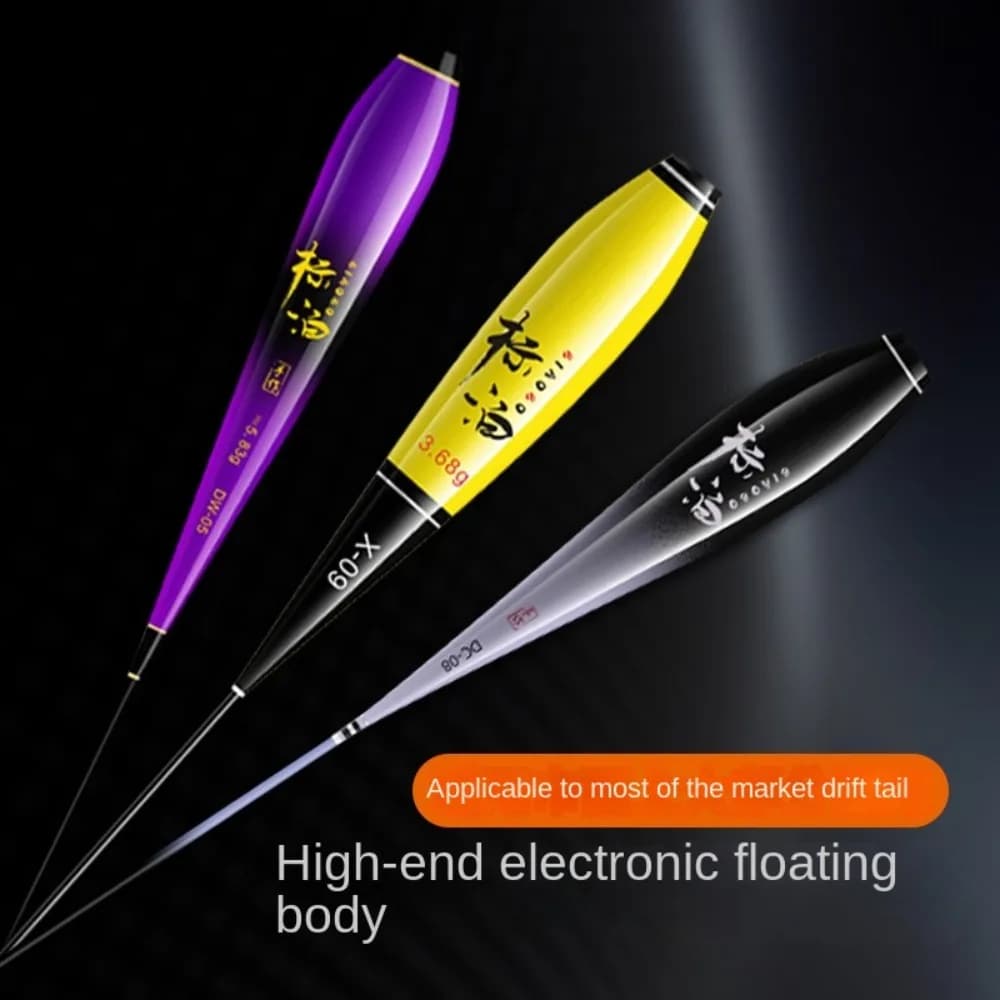 Flotteurs de pêche composite nano plastique pour corps intérieur et bas de ligne, partie basse du flotteur