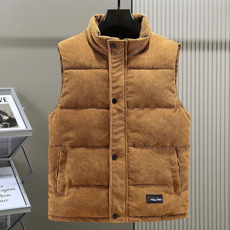 Veste épaisse automne hiver pêche - Velours côtélée 2025 - Veste casual homme vêtement pêche