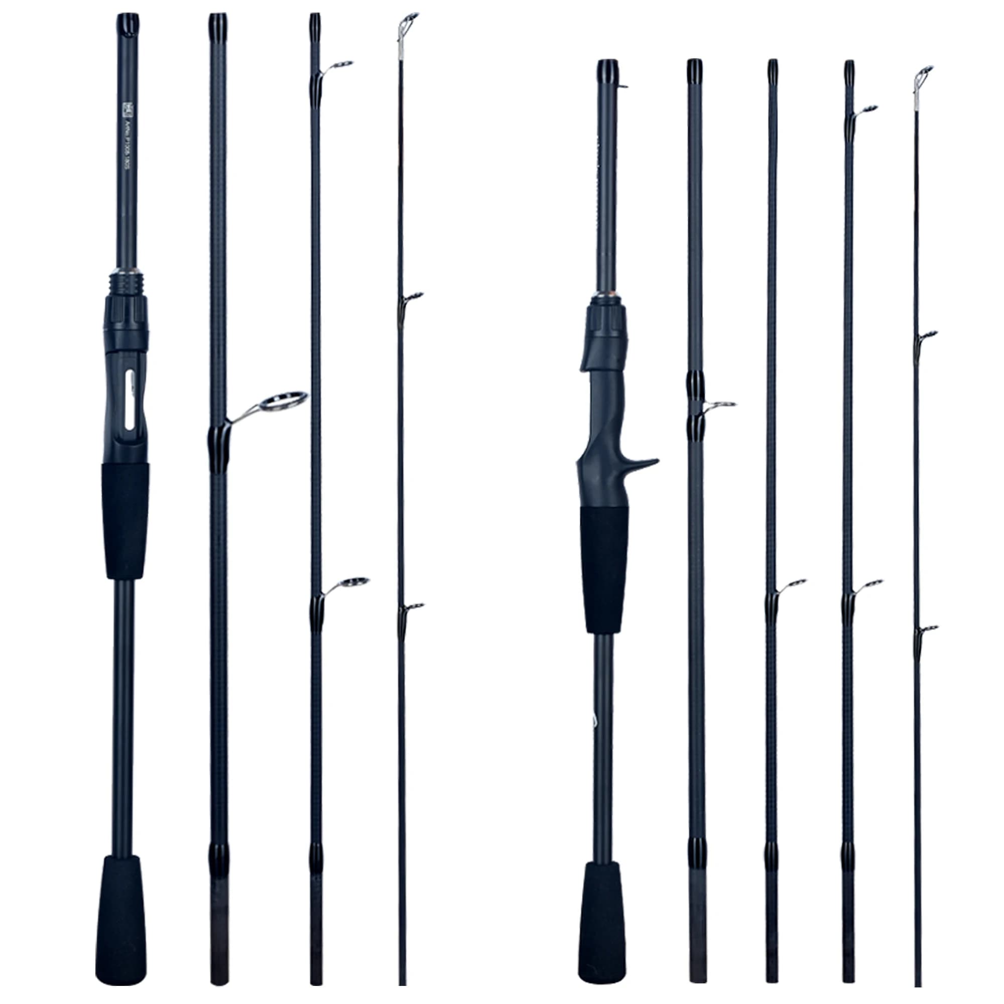 Canne à pêche FLENHAI voyage carbone mini 1.8-2.4m casting 5-30g M Fast pour PHISHGER - Pêche nomade