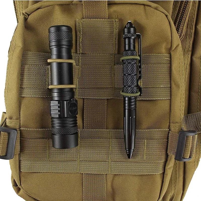 10 attaches tactiques Molle pour gilet de chasse pêche - Accessoires fixation système sangles outdoor