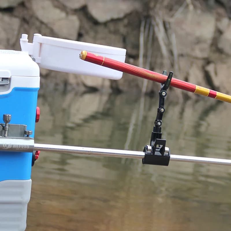 Support de canne à pêche lumineux anti-dérapant pour pont ou radeau - accessoire pêche renforcé