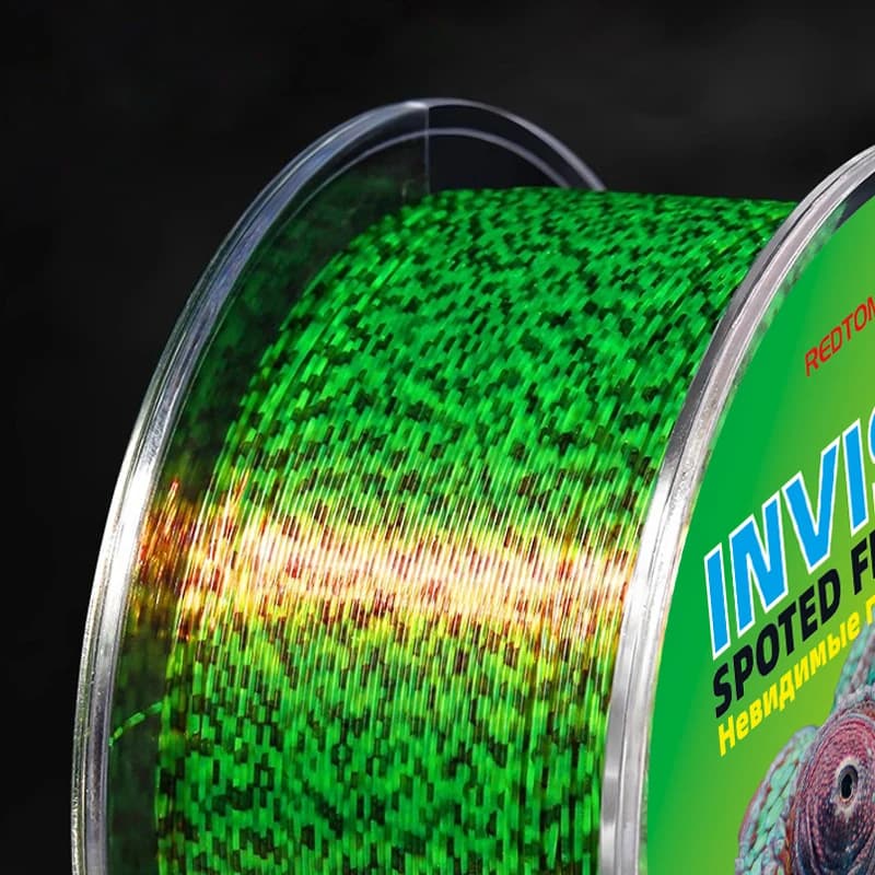 Ligne de pêche fluorocarbone invisible 220M pour carpe, super résistante et discrète sous l'eau