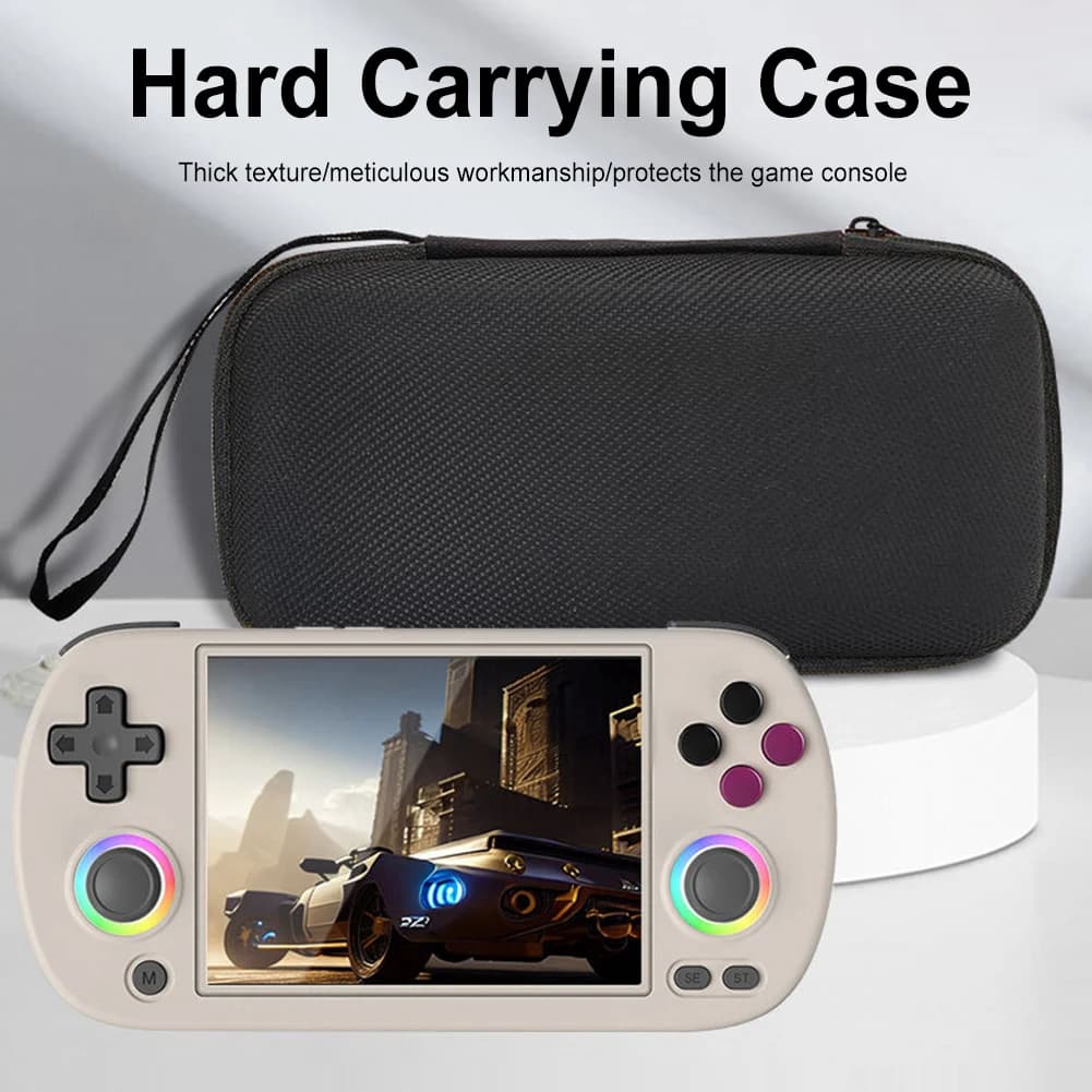 Étui rigide avec protecteur d'écran pour Anbernic RG40XX H - Coque de protection et accessoires gaming