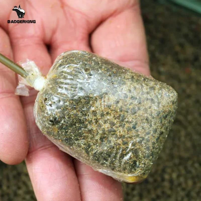 50 sacs PVA pêche carpe dissolution rapide - sacs solubles écologiques accessoires amorçage carpe