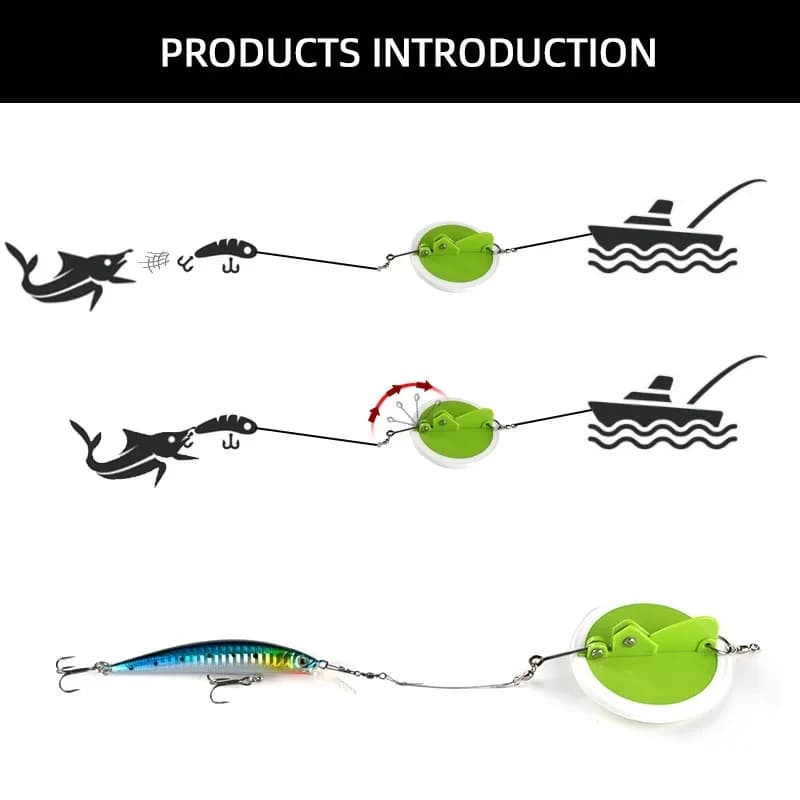 Diver disc Dipsy Diver FishingFANS 10.7cm réglable pour pêche en mer et trolling - Accessoire directionnel