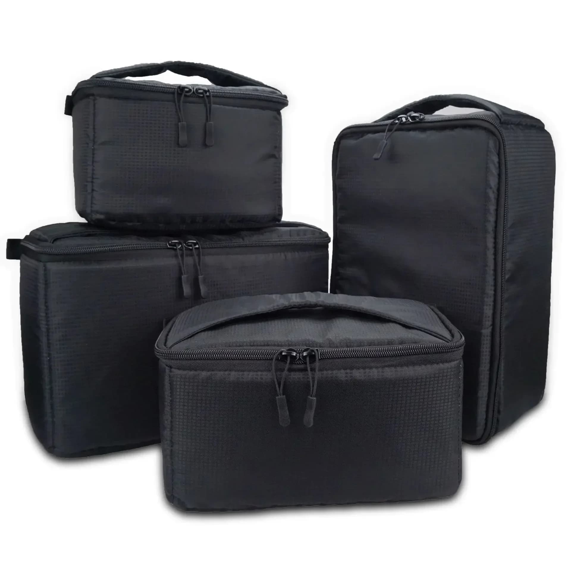 Sac de rangement moulinets pêche 2/3/4/6 cases - Sac matériel pêche extérieur - Organisation moulinets et accessoires